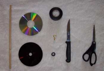 Materials Needed for CD Spindle
